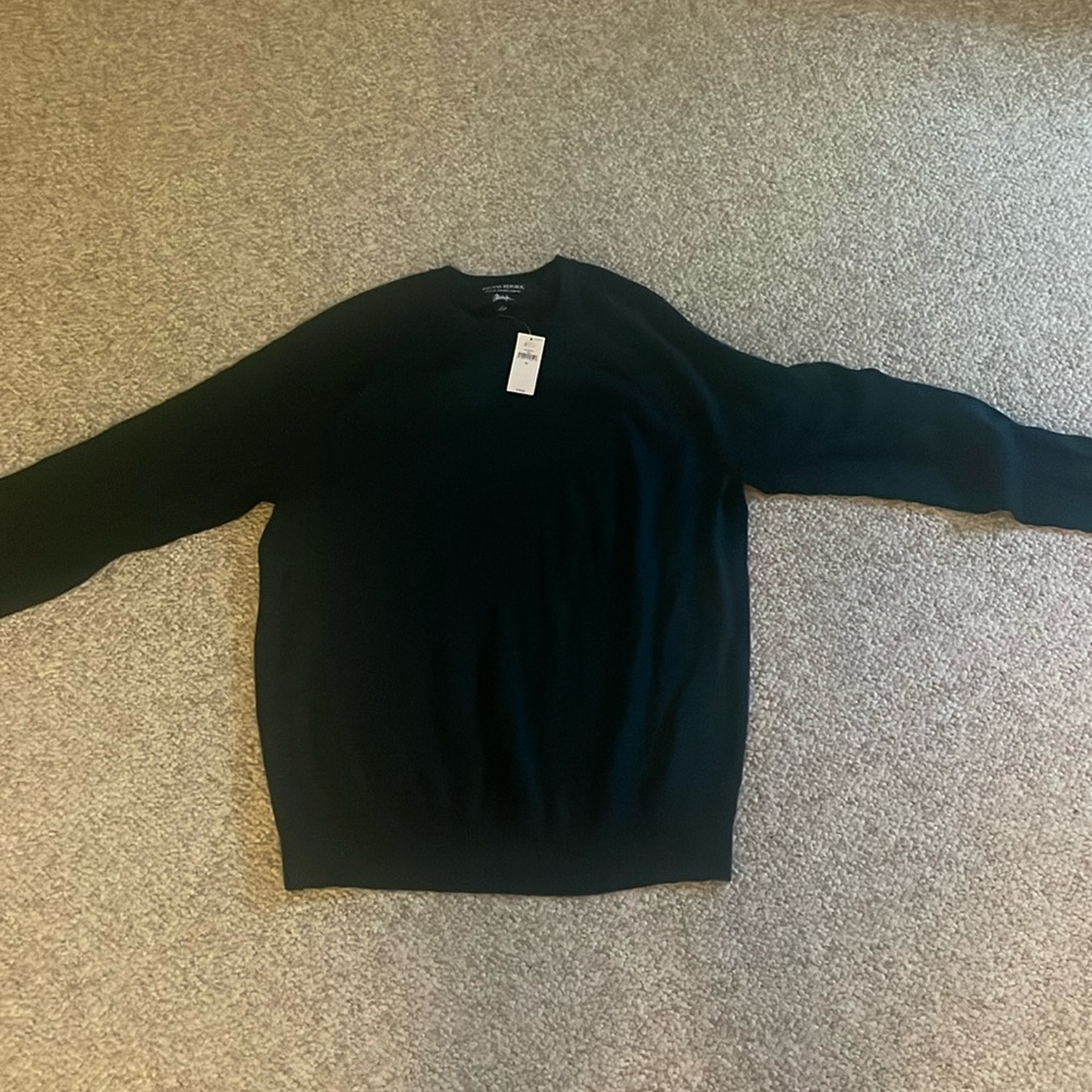 Banana Republic dark green Crewneck Sweater